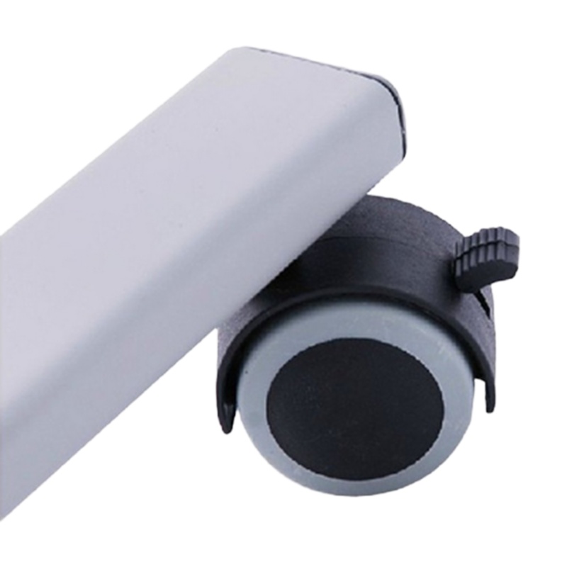 得力(deli)7882H型双面白板900*1200/块办公会议留言板家用可擦写移动磁性双面翻转正面白板背面粉笔黑板