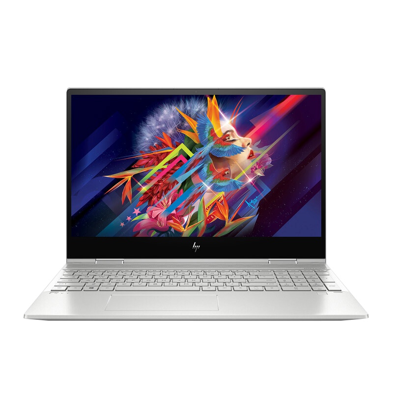惠普(hp) ENVY x360 15-dr1007TX 15.6英寸十代翻转轻薄本笔记本电脑 银色(i7-10510U 8G 512GSSD MX250独显)