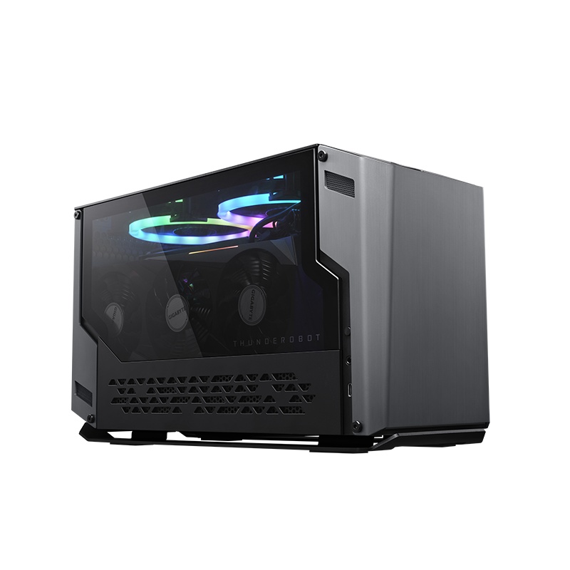 雷神(ThundeRobot)911黑武士Mini 游戏NUC设计电脑主机 ( i7-9750H 16G RTX3060 12G 512GSSD 三年到户保修)