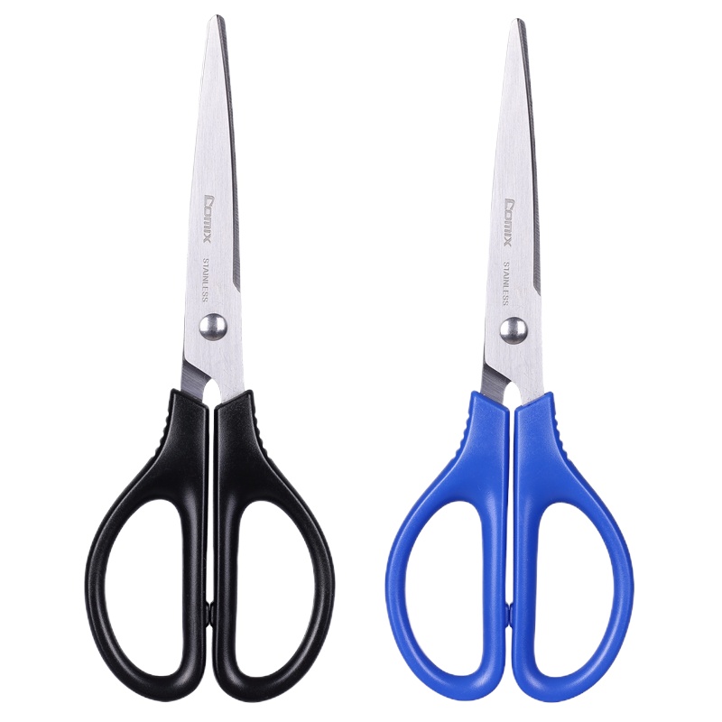 齐心 B2715 中号标准办公剪刀 170mm 2把装