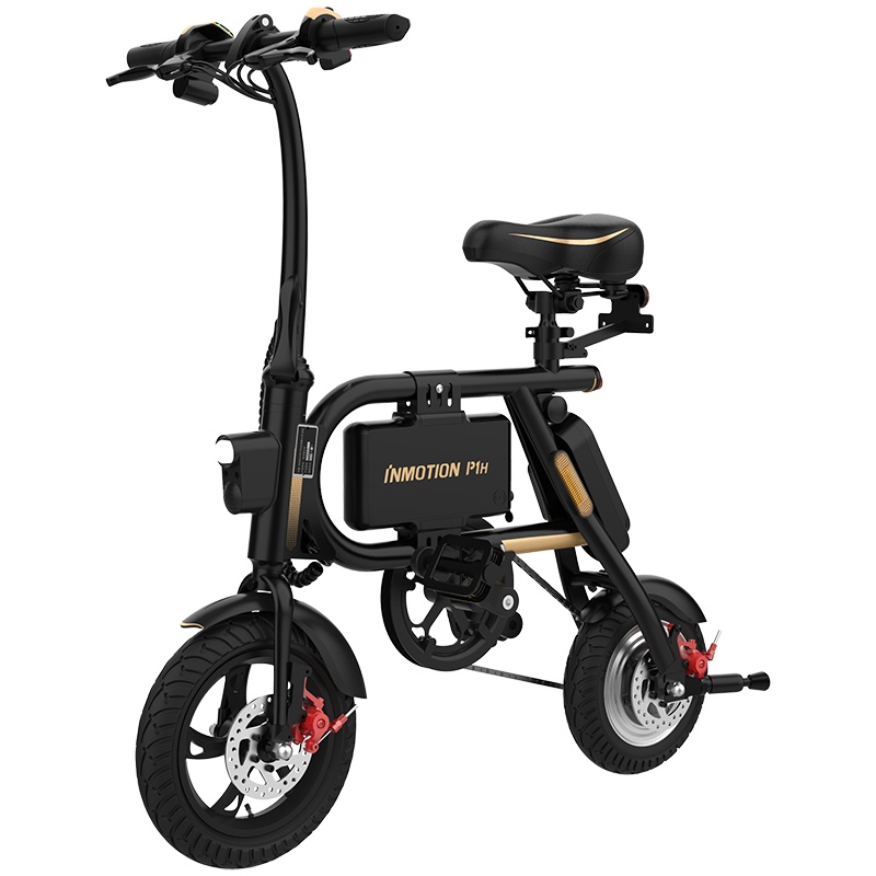 [新国标]乐行天下(INMOTION)电动自行车P1豪华版华为生态折叠便携电动车迷你亲子电瓶车小型成人代步车