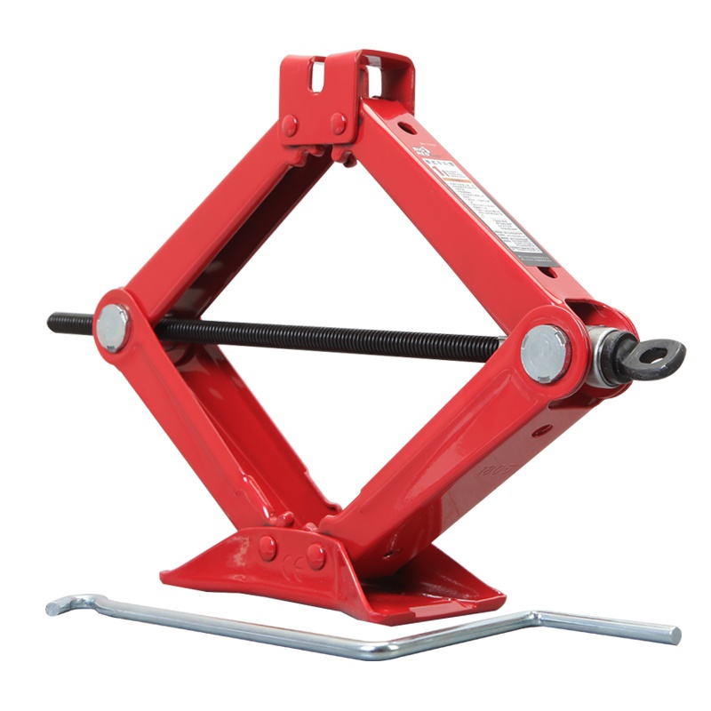 通润小汽车千斤顶汽修工具手摇剪式车载千斤顶面包车换胎工具