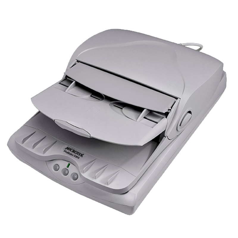 中晶(MICROTEK) FileScan 2500 A4自动馈纸式+平板扫描仪 文档式照片扫描仪SZ