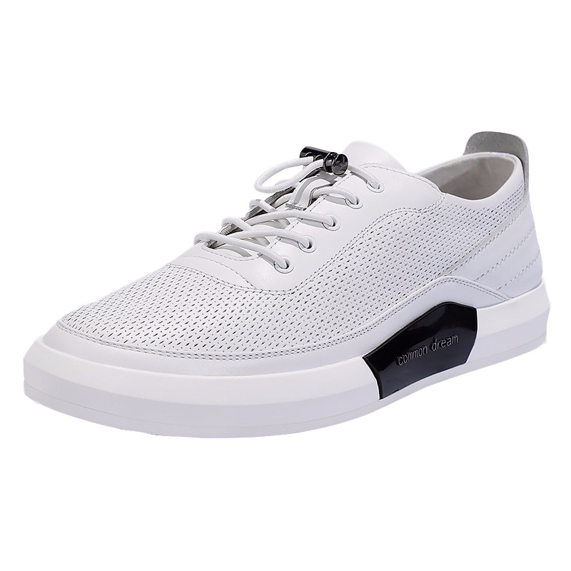 GOLF鞋子新款男士真皮透气日常休闲鞋男韩版青春厚底潮鞋时尚男鞋