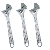 钢盾 重型铬钒钢活扳手 12