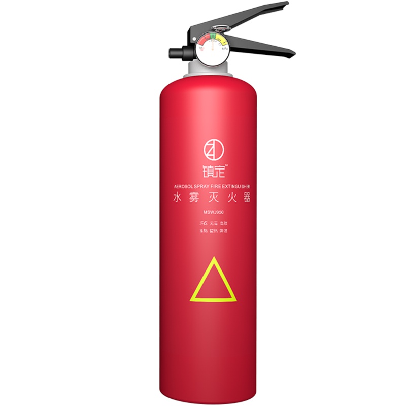 镇定车载灭火器水基小型便携汽车家用车用店用年检消防器材950ml