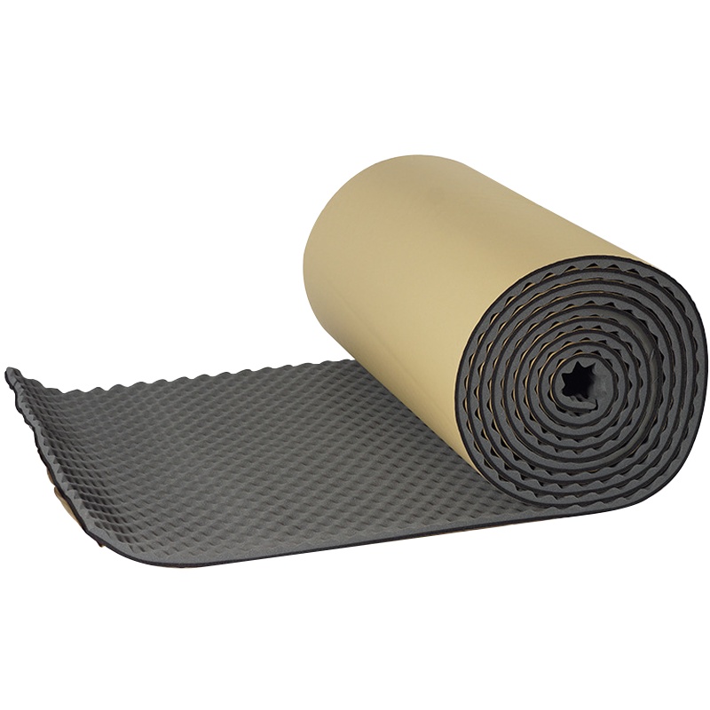 海斯迪克 HK-593 隔音防水棉 吸音棉隔音板阻燃ktv录音棚隔音板防水棉 灰色 1×5m 厚3cm(实厚2.5cm)