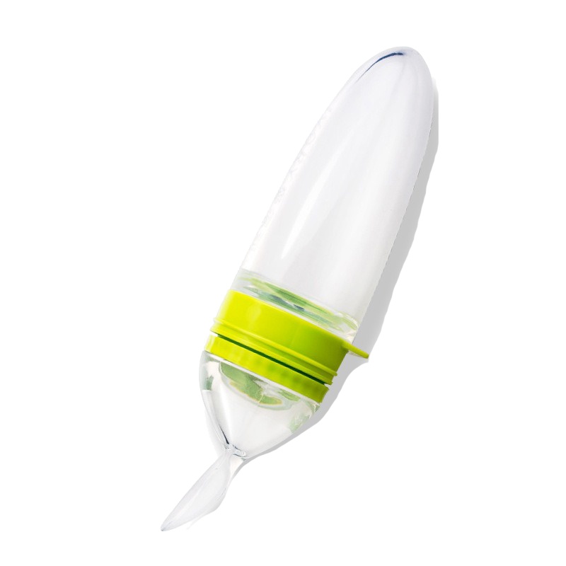 爱得利全硅胶喂食器AG-302 绿色