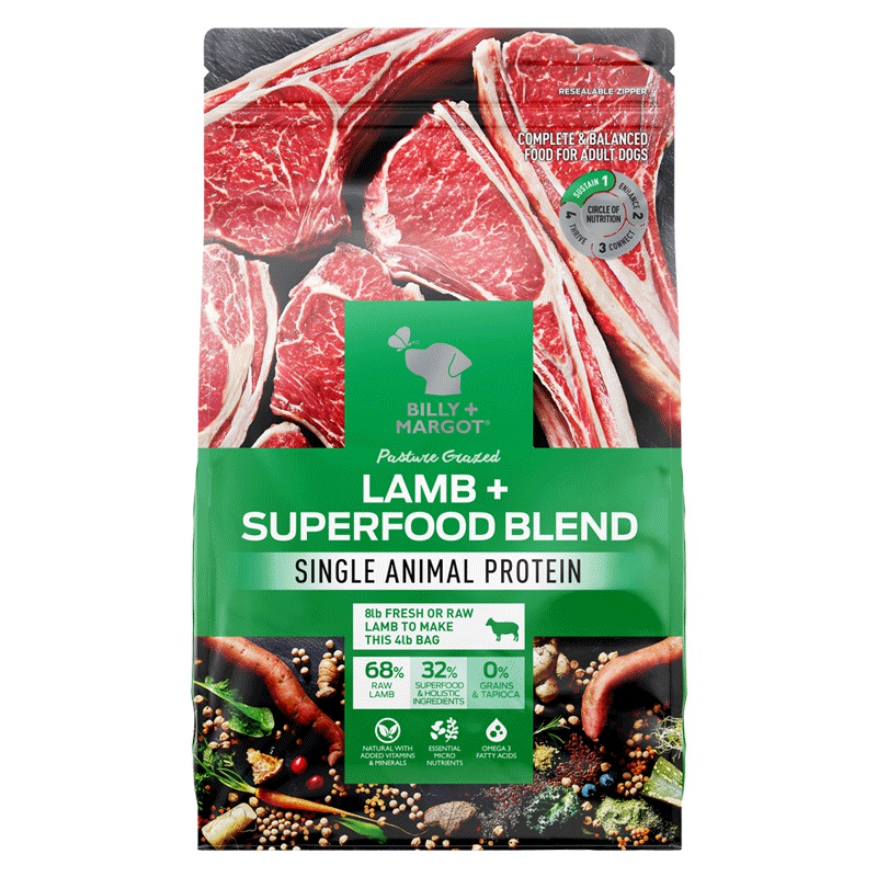BILLY+MARGOT羊肉全犬狗粮 9KG/袋