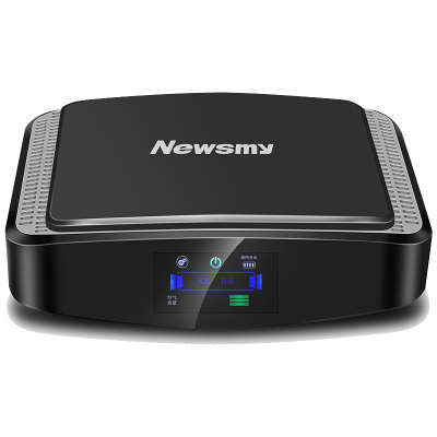 [苏宁自营]纽曼(Newsmy) 车载空气净化器 AC10豪华版 负离子 除甲醛异味雾霾PM2.5 显示屏 车载净化器