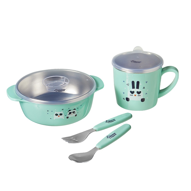 汤美星 不锈钢餐具 4件套