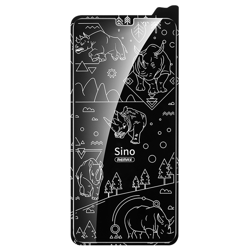 remax 犀牛钢化膜 华为P30手机膜HUAWEI mate30/P20保护膜全屏高清手机膜 曲面全覆盖防爆玻璃防指纹