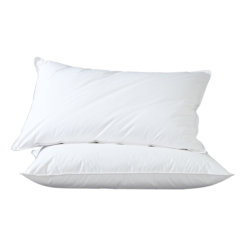 Lapasiòn羽绒枕芯全棉护颈枕95白鹅绒枕头单人成人家用枕芯