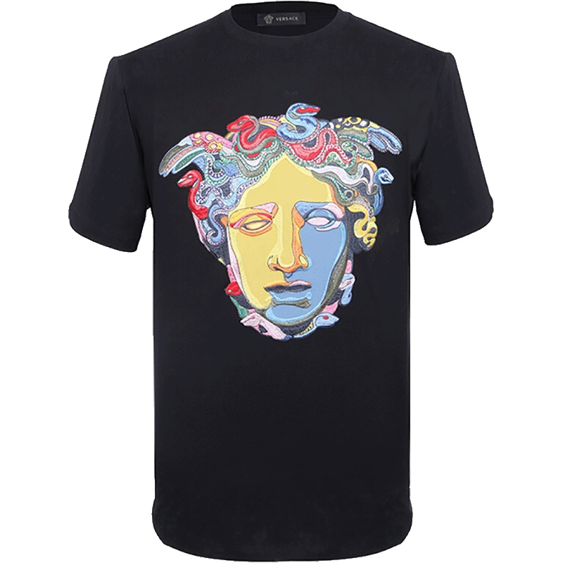 Versace 范思哲 男士棉质短袖T恤 A81955 A224589