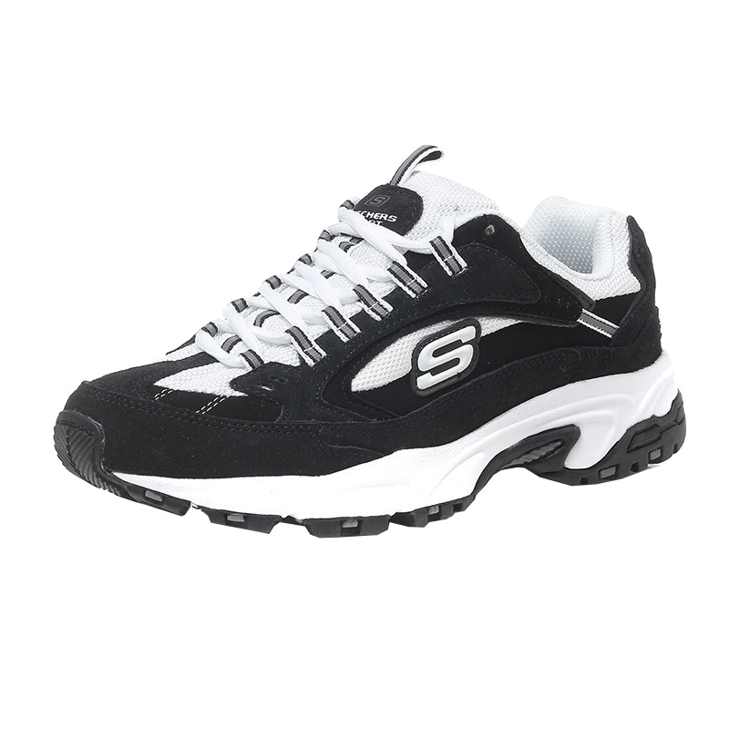 Skechers斯凯奇男鞋休闲运动鞋 复古厚底增高运动休闲鞋男999688/B KW