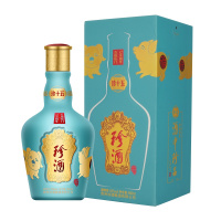 珍酒 珍十五己亥猪年珍藏版 53度高度酱香型白酒500mL 坤沙粮食酒 单瓶装