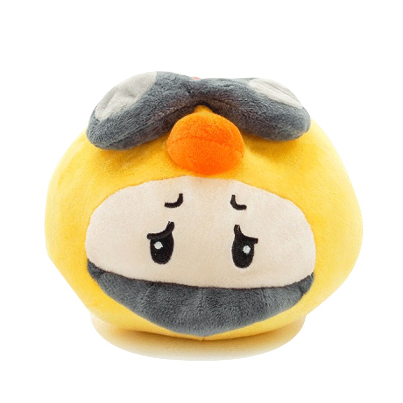 穿越火线毛绒公仔-伏地魔 10*15*12 黄色可爱布娃娃玩偶