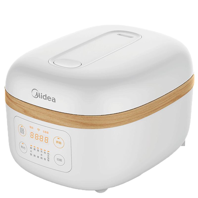 美的（Midea）电饭煲电饭锅立体碗型IH加热 家用4L大容量 智能wifi操控微压焖香精铁内胆 MB-FB40P507