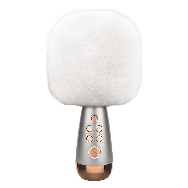 [南京购物节直播价]唱吧K歌宝小巨蛋G2MAX灰金色话筒音箱一体麦克风家用儿童无线蓝牙喇叭手机唱歌双人合唱直播录音设备