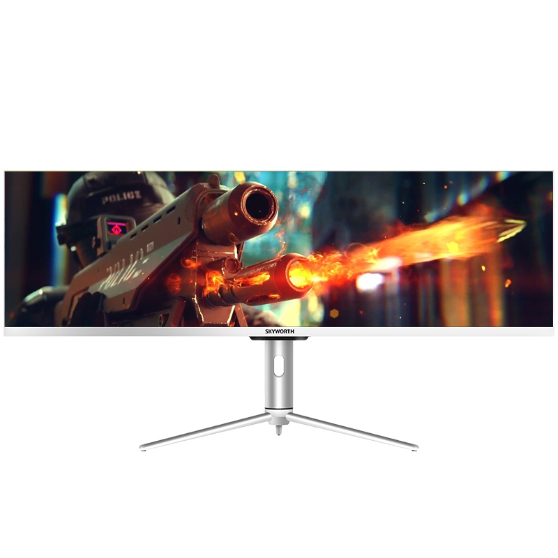 创维(Skyworth)43.8英寸显示器 IPS硬屏 32:9带鱼屏 120Hz 65WType-C反向快充 1ms HDR600 广色域分屏操作游戏电竞高清电脑显示屏F44G1