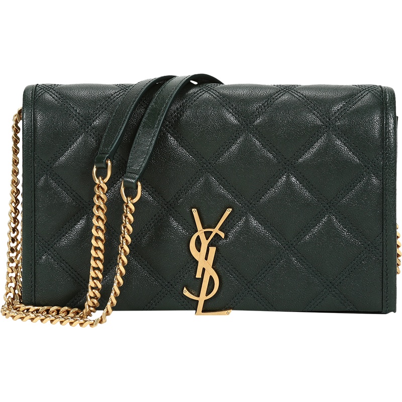 圣罗兰 SAINT LAURENT 女士BECKY绗缝手提单肩斜挎包链条包 585031 1D319