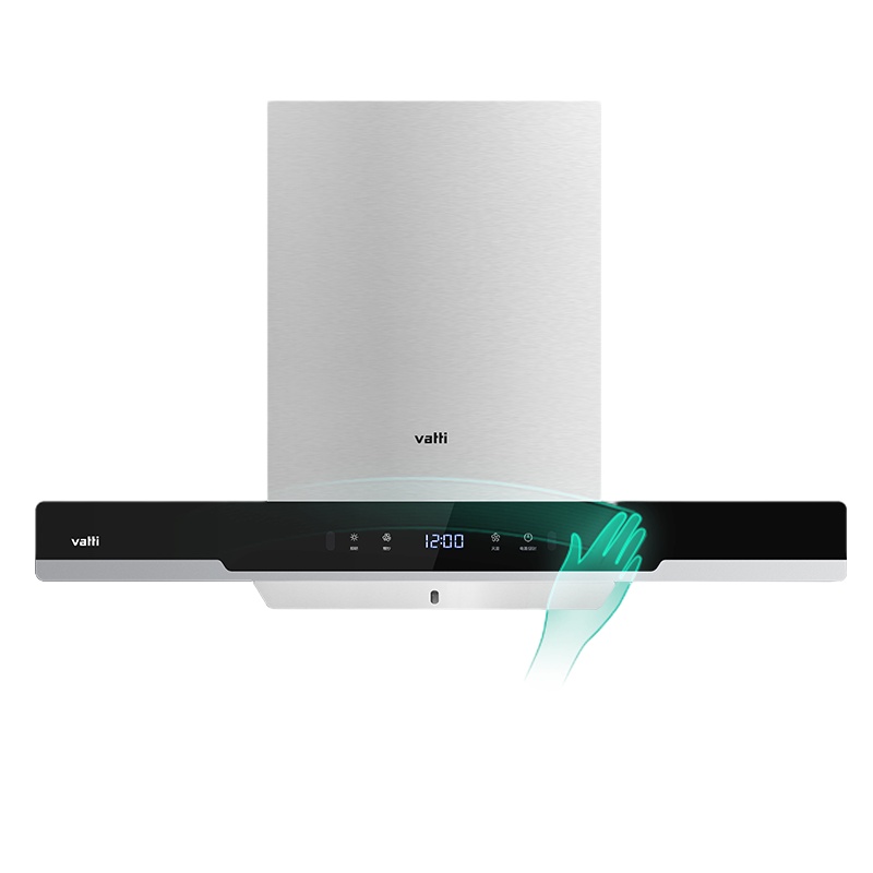 华帝(vatti)20立方吸力油烟机欧式抽油烟机单机吸油烟机厨房家用顶吸式挥手智控420Pa深腔劲吸宽屏拢烟i11139