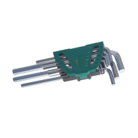 世达(SATA)09107 9件加长内六角扳手组套 单套装-(套)
