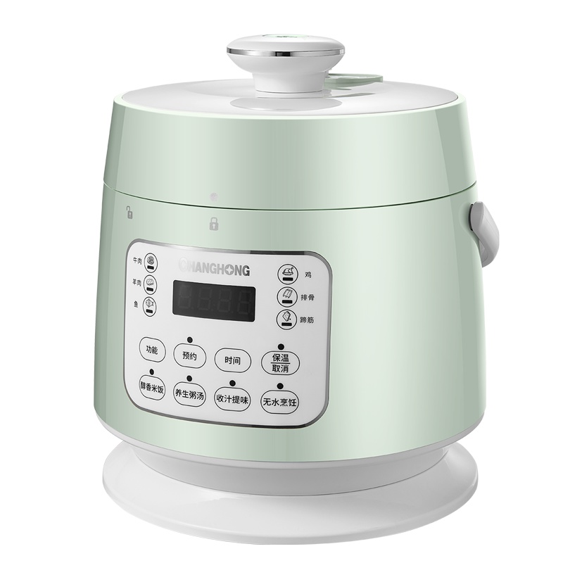长虹(CHANGHONG) 电压力锅 多功能分体式3-6人 底盘加热 预约功能压力锅3L 微电脑按键式 CYL-30J1