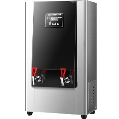 德玛仕(DEMASHI)开水器商用 步进式直饮机 定时开水机304不锈钢KW-90G-2BH(380V黑钢款)