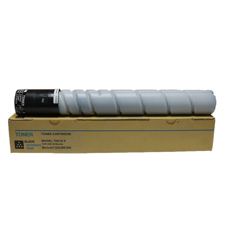 e代经典 TN216K粉盒黑色 适用柯尼卡美能达 C360 C280 C280 C220 C7722 c7728碳粉盒