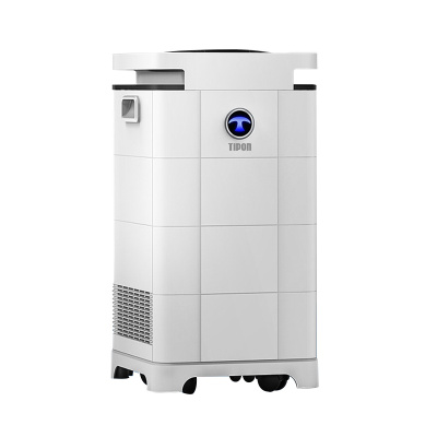 TIPON/德国汉朗家用别墅除甲醛雾霾pm2.5TVOC可视甲醛数值除烟除尘负离子空气净化器 白色 净霸650
