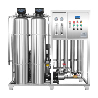 希力 大型净水器直饮水机厨房大型净水机 4吨三级不锈钢罐体+4吨不锈钢水箱
