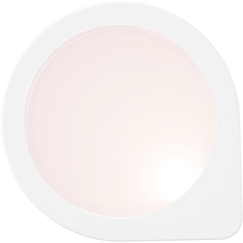 雷士(NVC)光感应炫彩方形LED小夜灯插电现代简约圆形浪漫温馨家居卧室过道走廊卡通LED节能小夜灯床头婴儿宝宝喂奶灯