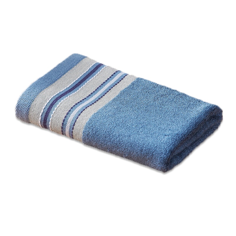 恒源祥HYX039MJ 竹纤维毛巾 34*76cm 单条装 兰色