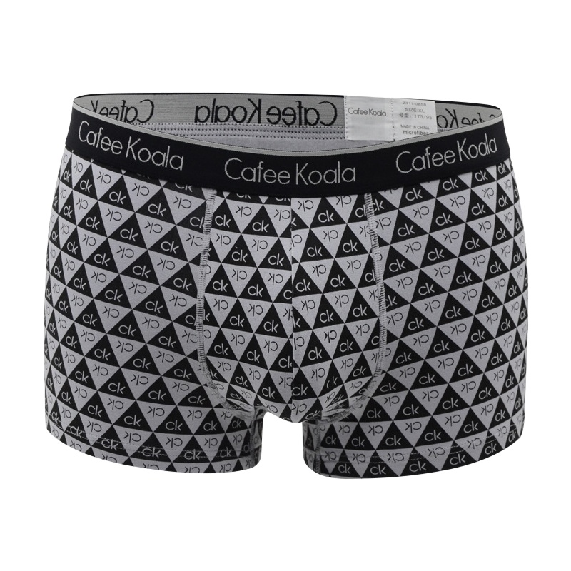 男士内裤男平角裤莫代尔透气裤头青年四角内裤6951