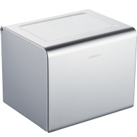 九牧纸巾盒浴室壁挂式不锈钢收纳卫生间厕所置物架洗手间939004-AB-1