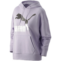PUMA彪马女装LOGO款运动服休闲连帽卫衣531385