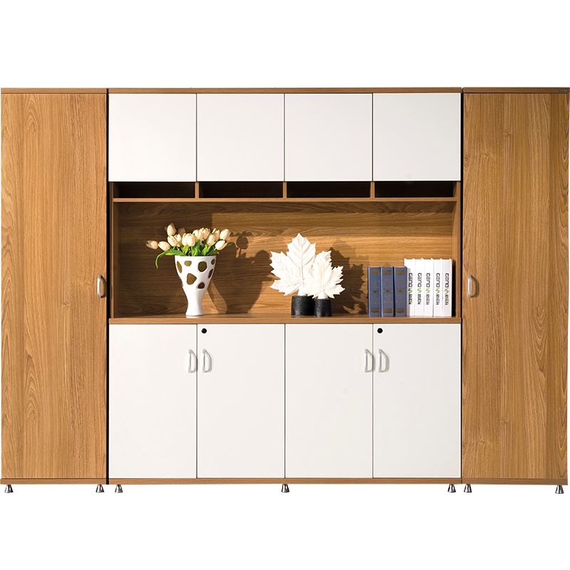 质凡格莱班台配套文件柜书柜办公柜储物柜