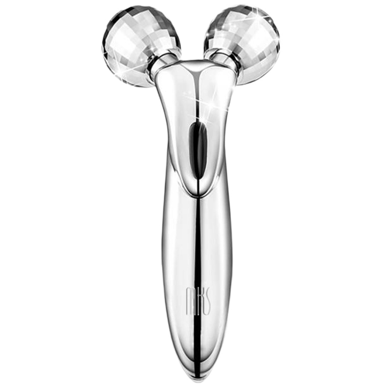 美克斯（MKS）滚轮按摩仪NV8512紧致V脸美容仪提拉脸部按摩器微电流滚轮3D塑形仪