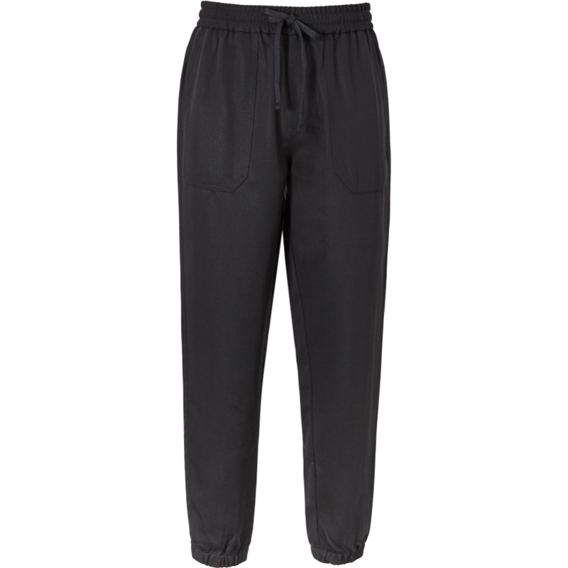 [1件5折价:120]MECITY男装秋季新款束脚宽松口袋松紧腰多色运动休闲长裤