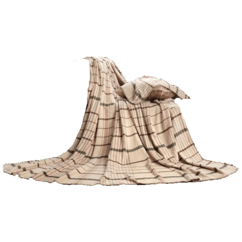 维科家纺 时尚简约家居毯类秋冬毯自然家-色织毯子