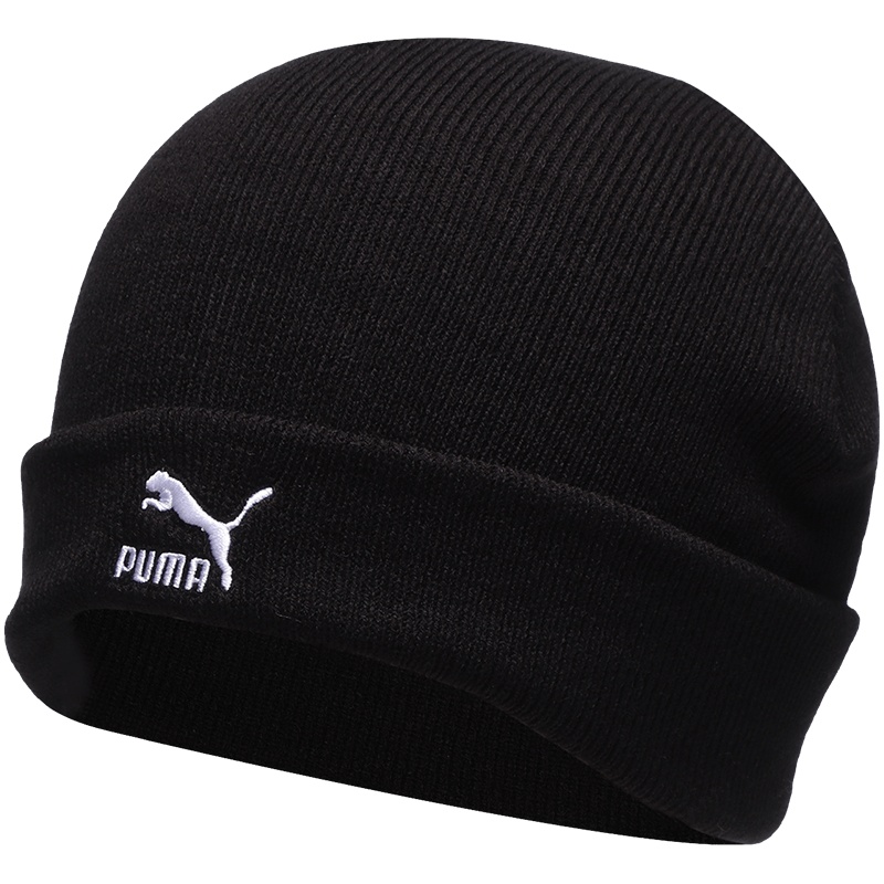 PUMA彪马男帽女帽运动帽休闲针织毛线帽021740
