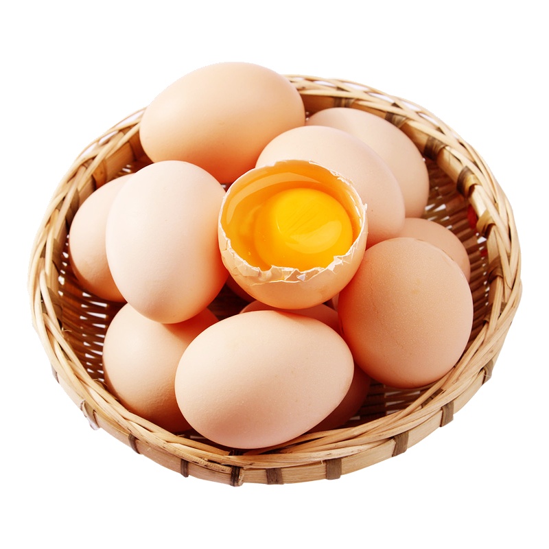 快挑食 土鸡蛋 农家散养新鲜20枚草鸡蛋柴鸡蛋本笨鸡蛋 非鹌鹑蛋鸭蛋 笨鸡蛋柴鸡蛋草鸡蛋 华东