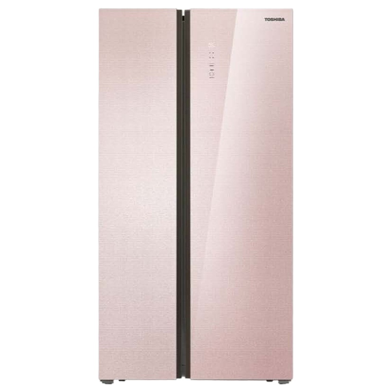 东芝610L对开门冰箱BCD-610WGJT