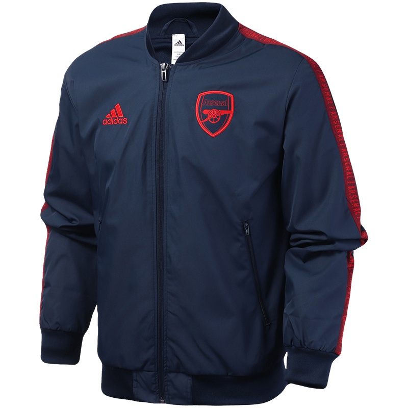 阿迪达斯男服外套夹克阿纳森俱乐部足球休闲运动服EH5610