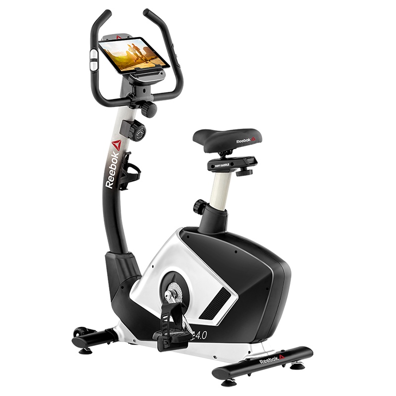 [锐步年度新款]英国REEBOK锐步磁控式健身车动感单车直立式家用室内健身车A4.0B