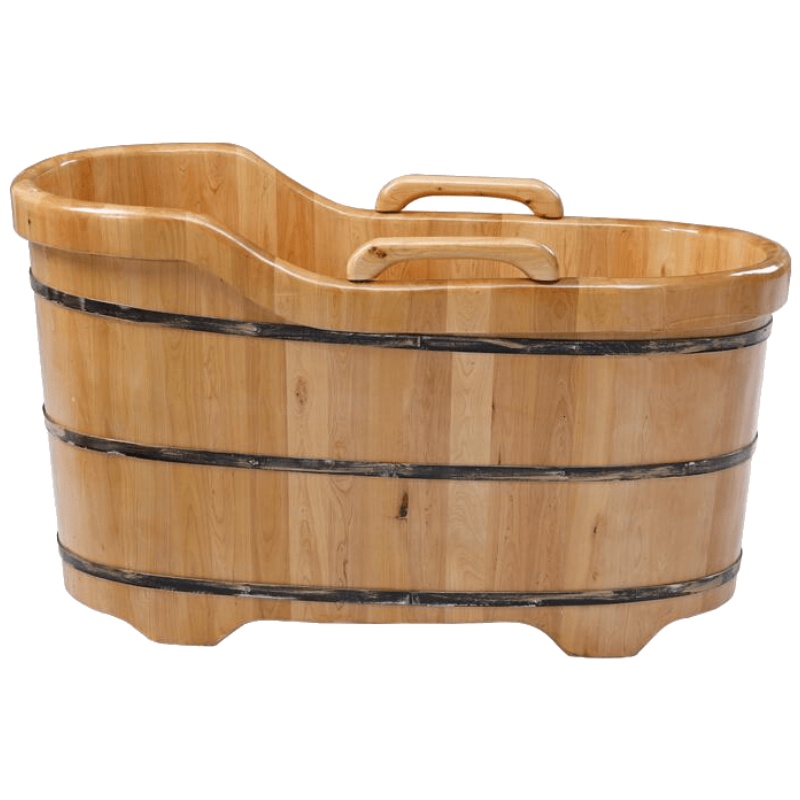 洗澡盆大人泡澡桶沐浴家用大号浴桶木桶全身泡浴神器成人浴加厚安心抵