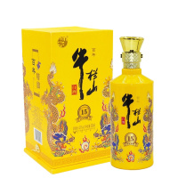牛栏山 小黄龙 牛栏山特酿15 42度 浓香型白酒 整箱6瓶装