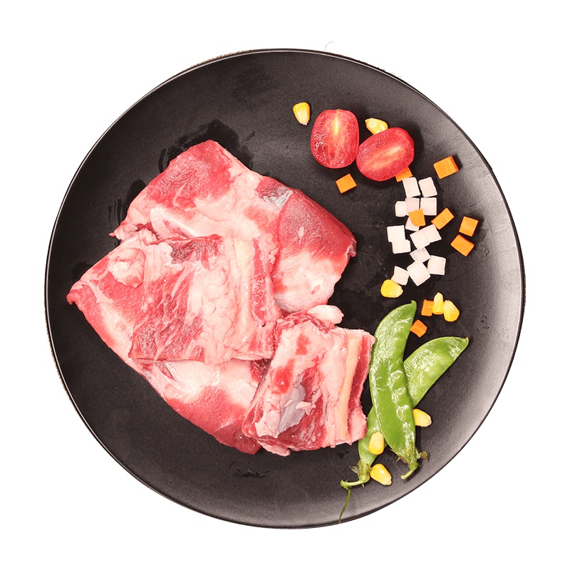 伊赛(yisai)骨钙牛肉块*1袋装 300g 原切谷饲牛肉 生鲜炖汤牛骨