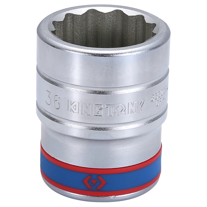 藍帶 1"DR.手动标准十二角套筒 833036M